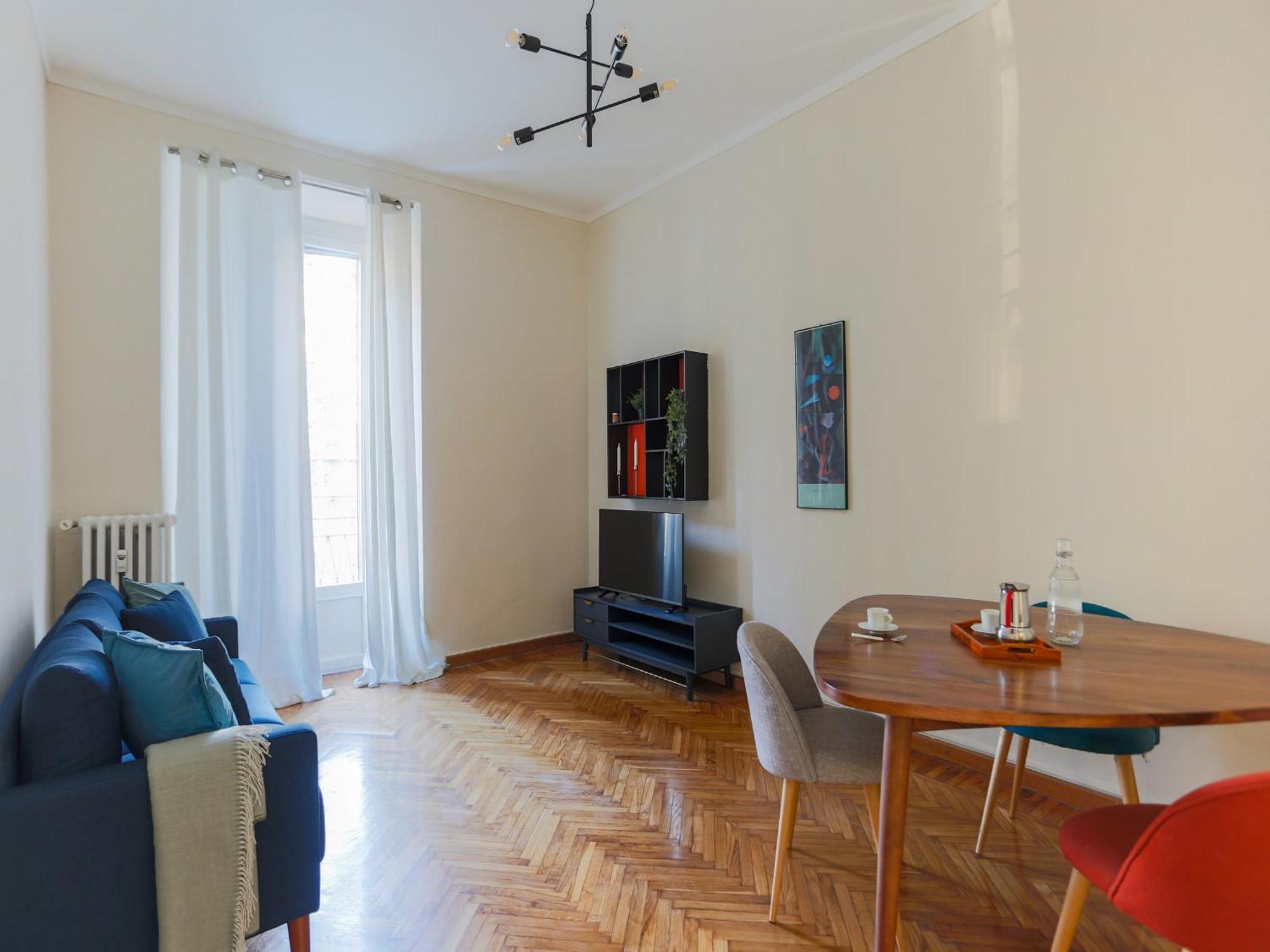 The Best Rent - Bright One Bedroom Apartment With Balcony In Moscova Милано Екстериор снимка